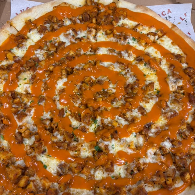 Buffalo Chicken Pizza Specialty Pizza.