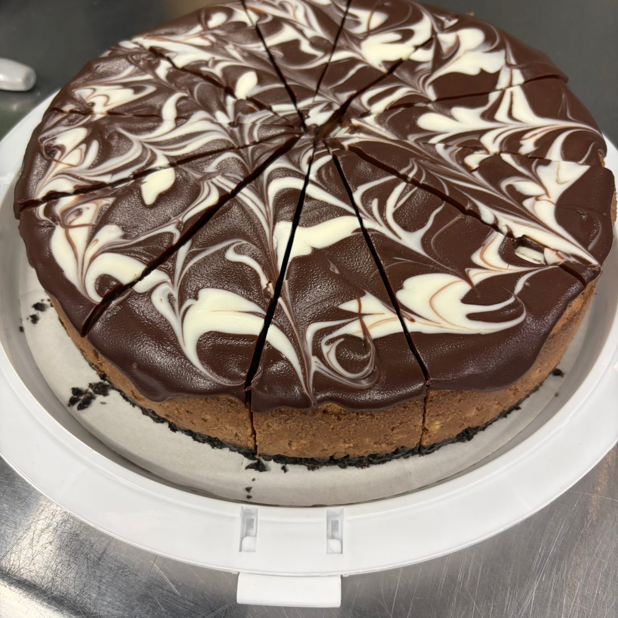 Death By Chocolate Cheesecake.