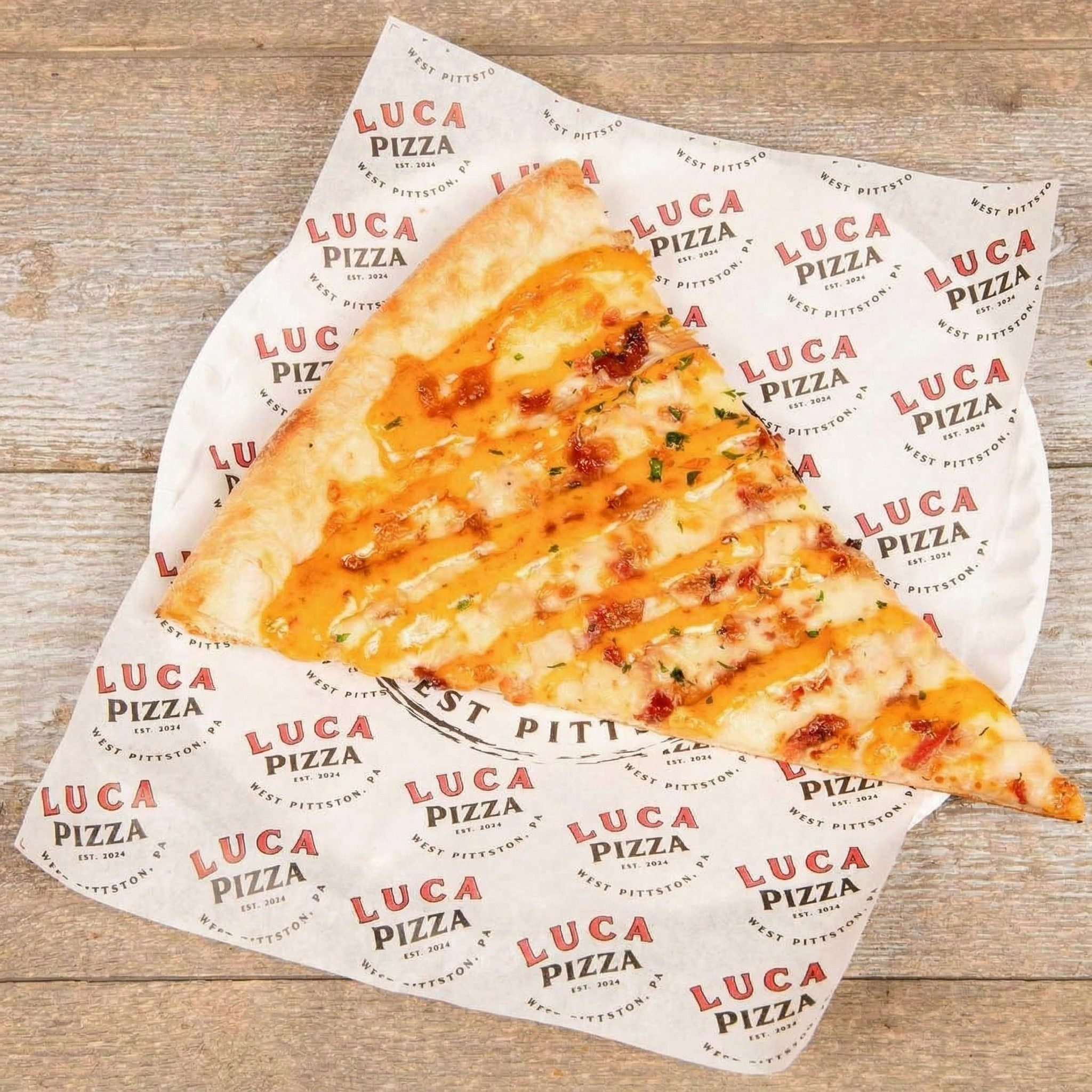 Chicken Bacon Chipotle Ranch Specialty Pizza.