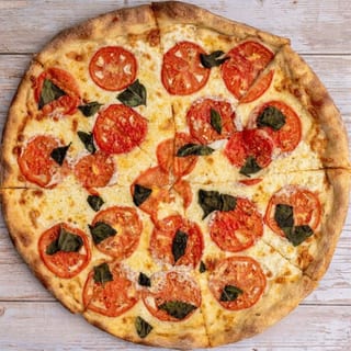 White Caprese Specialty Pizza