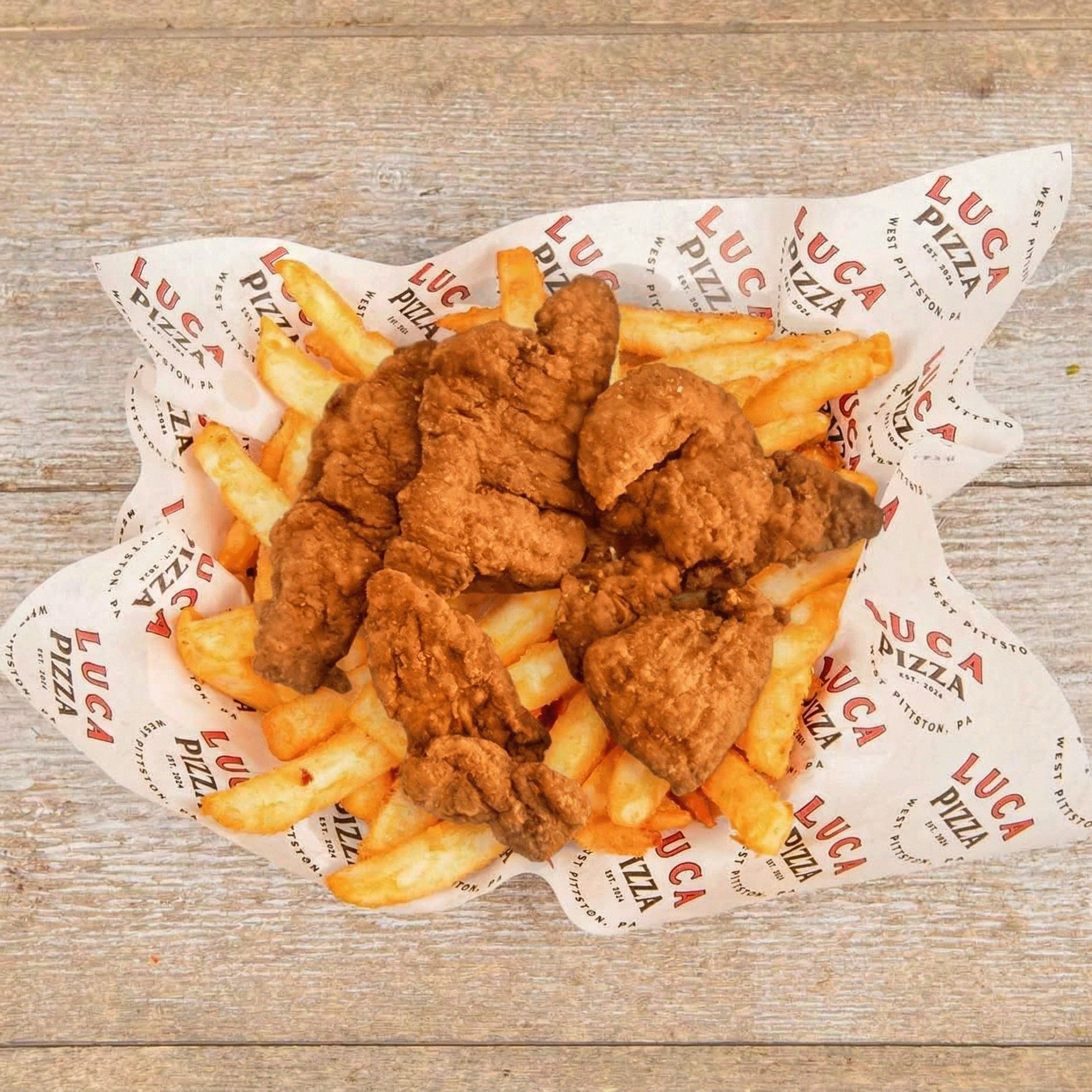 Chicken Tender Platter.