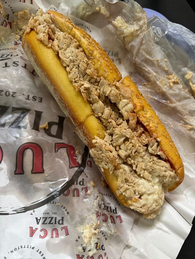 Chix Cheezesteak Sandwich.