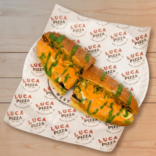 Eggplant Vodka Parm Sub.
