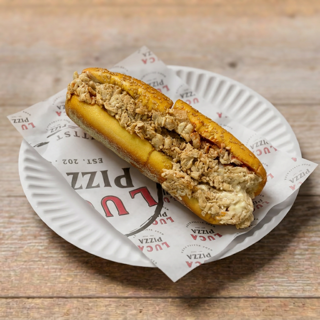 Chix Cheezesteak Sandwich.